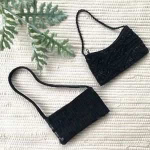 Small black beaded purse bundle BB-107